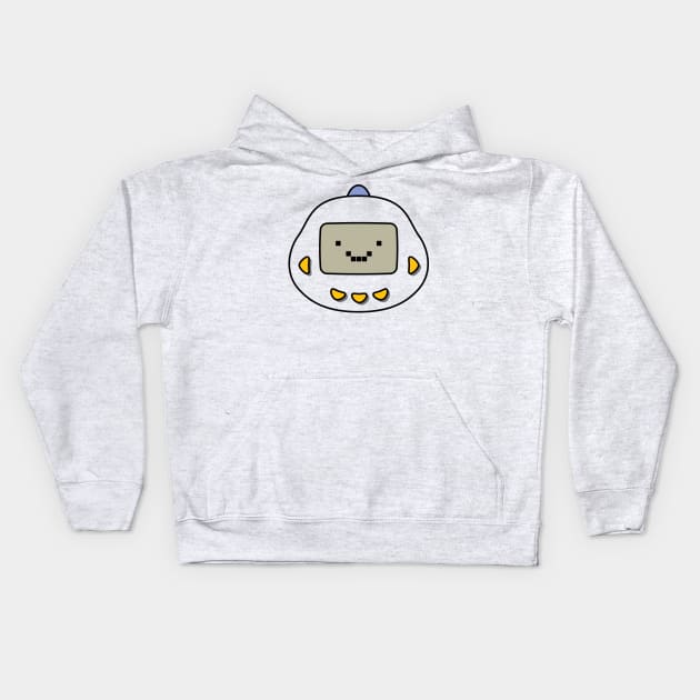 Tamagotchi (transparent) Kids Hoodie by vo_maria